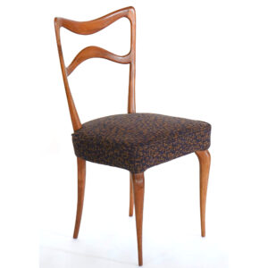 Armonia Walnut Dining Chair, Silvio Piattelli design made in Italy