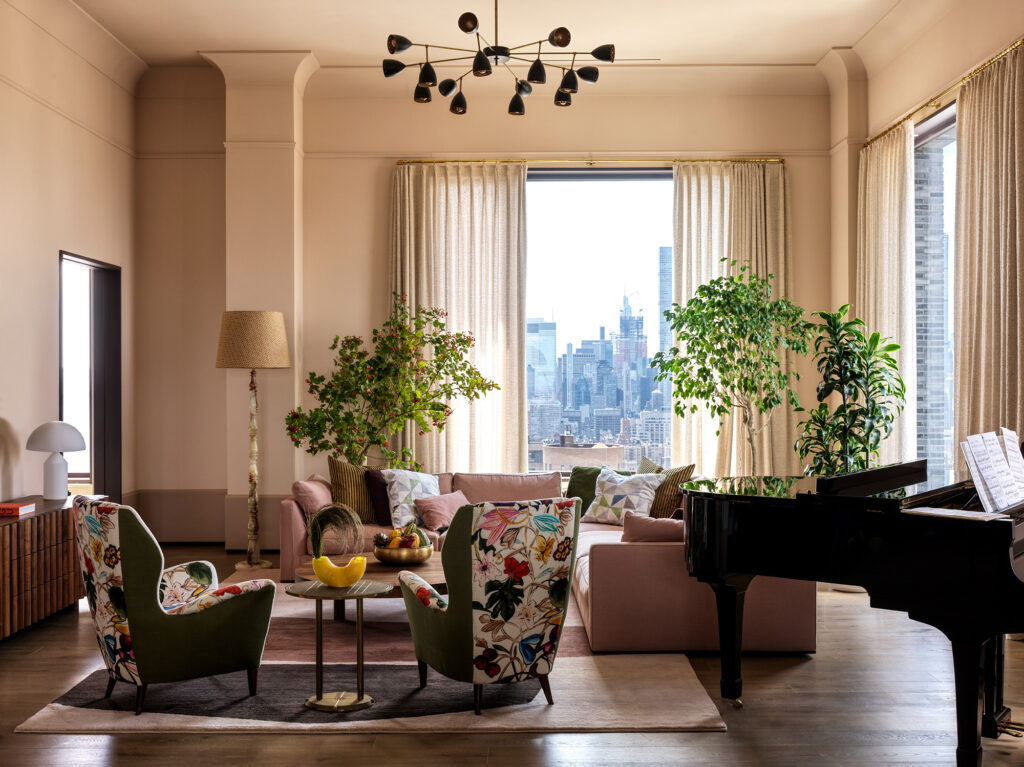 1stDibs 50 features our Alterno chandelier in a Manhattan residence by Hendricks Churchill
