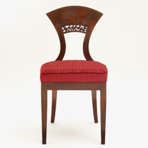 Eclectica. Biedermeier Chair Collection. Model Georg-Ludwig, Walnut dark