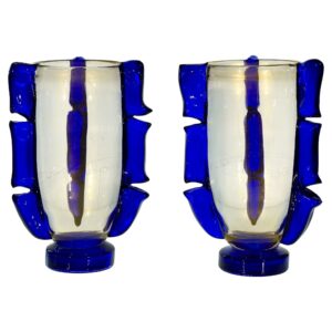 Colossi, giant Murano glass vases. Maestro collection. Piattelli design. Signed