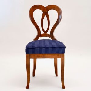 Eclectica. Biedermeier Chair Collection. Model Clara-Luise, Walnut light