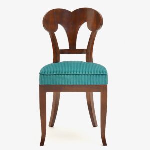 Eclectica. Biedermeier Chair Collection. Model Wilhelmine-Henriette, Walnut dark