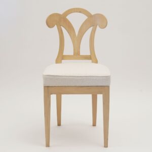 Eclectica. Biedermeier Chair Collection. Model Johanna-Sophie, White finish