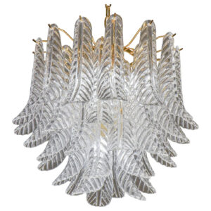 Veneziana 5 tiers chandelier 41 Transparent glass elements