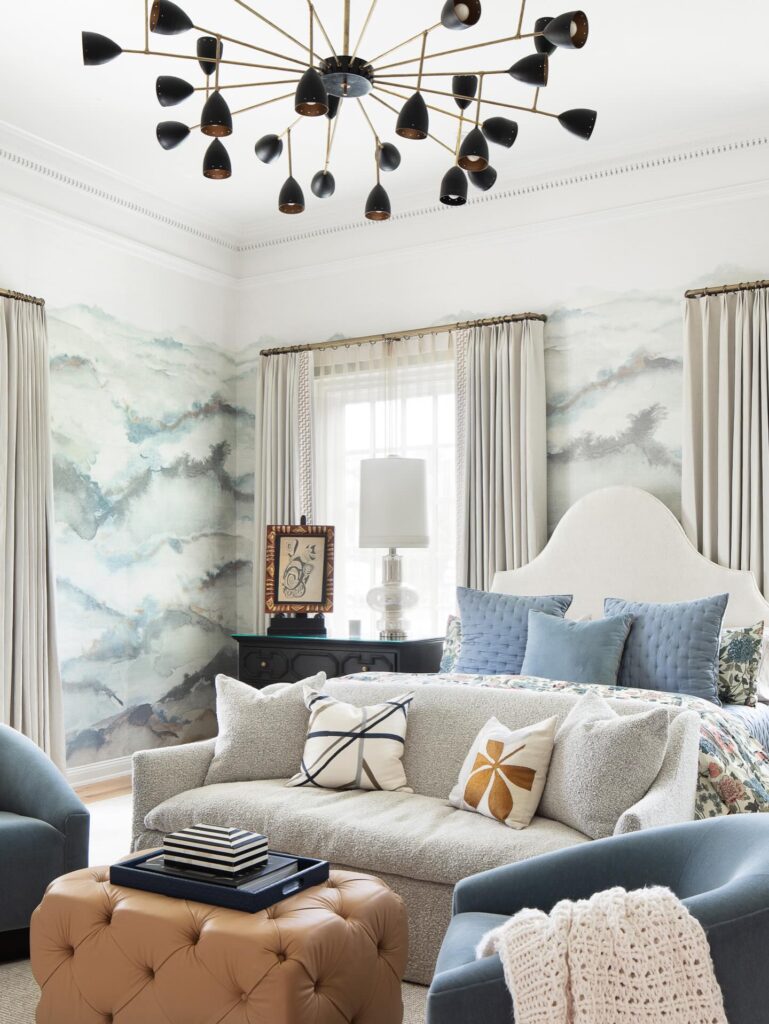 Our Alterno Chandelier Spotted In a Palm Beach Home by Marc-Michaels