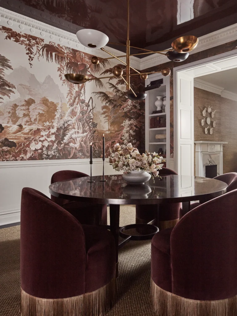 Our Orbitale Brass Chandelier Featured in Elizabeth Krueger’s Gold Coast Residence